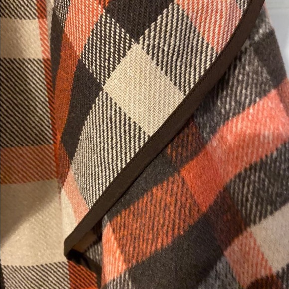Plaid wool vest S - Picture 2 of 10
